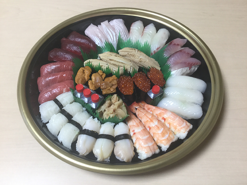 にぎり盛り合わせ(特上)