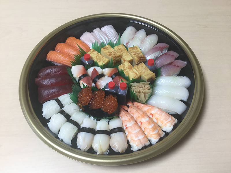 にぎり盛り合わせ(上)
