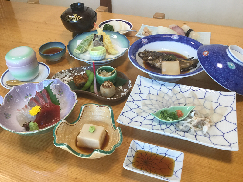 法事会席5,000円(例)