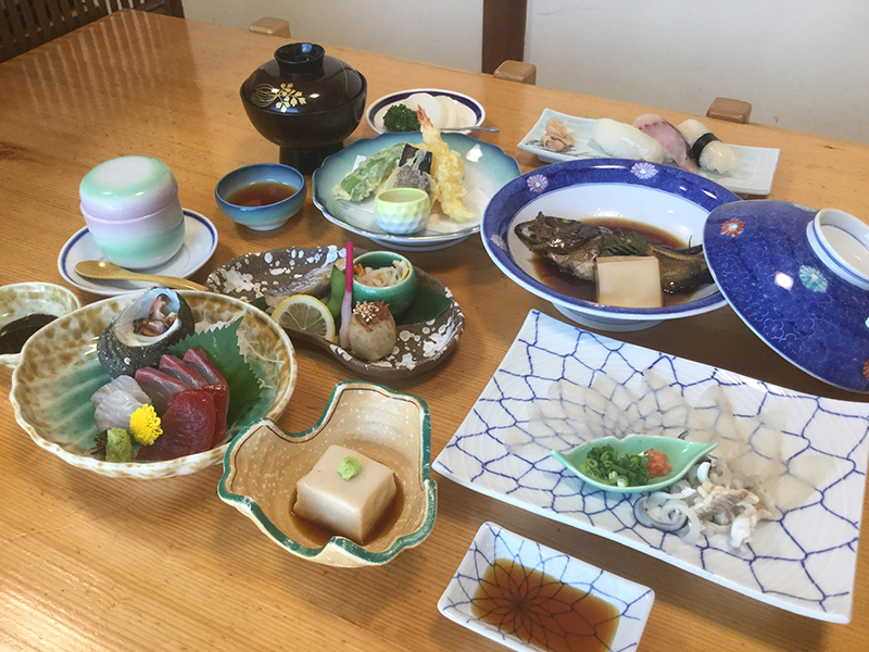 法事会席6,000円(例)