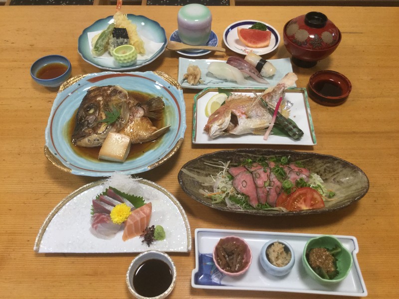 祝会席4,000円(例)