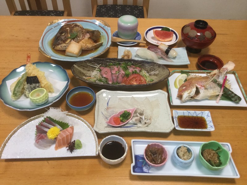 祝会席5,000円(例)