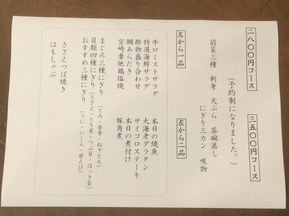 夜の一品料理